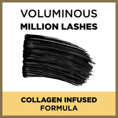 Rímel L’Oréal Paris Voluminous Million Lashes, volumen intenso sin grumos