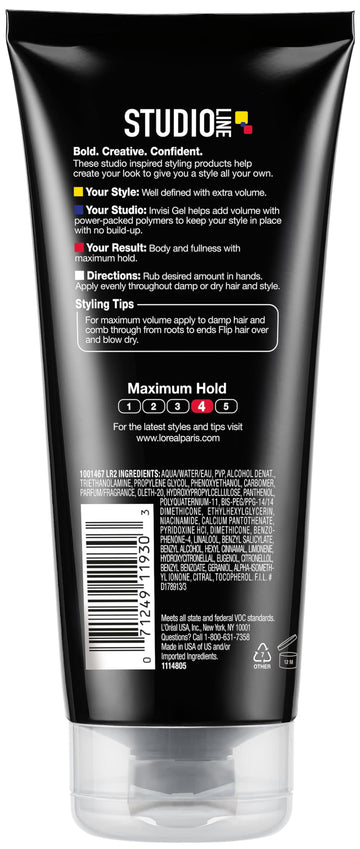 L'Oréal Paris Studio Line Invisi Gel fijación duradera sin residuos visibles