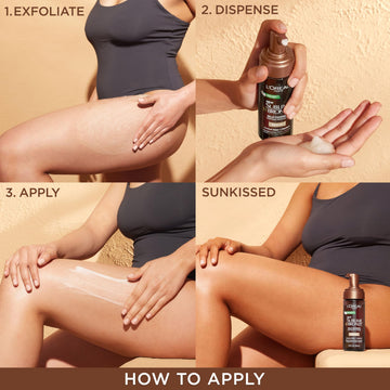 L’Oréal Paris Sublime Bronze Mousse: sensación ligera que se asienta sin manchas.