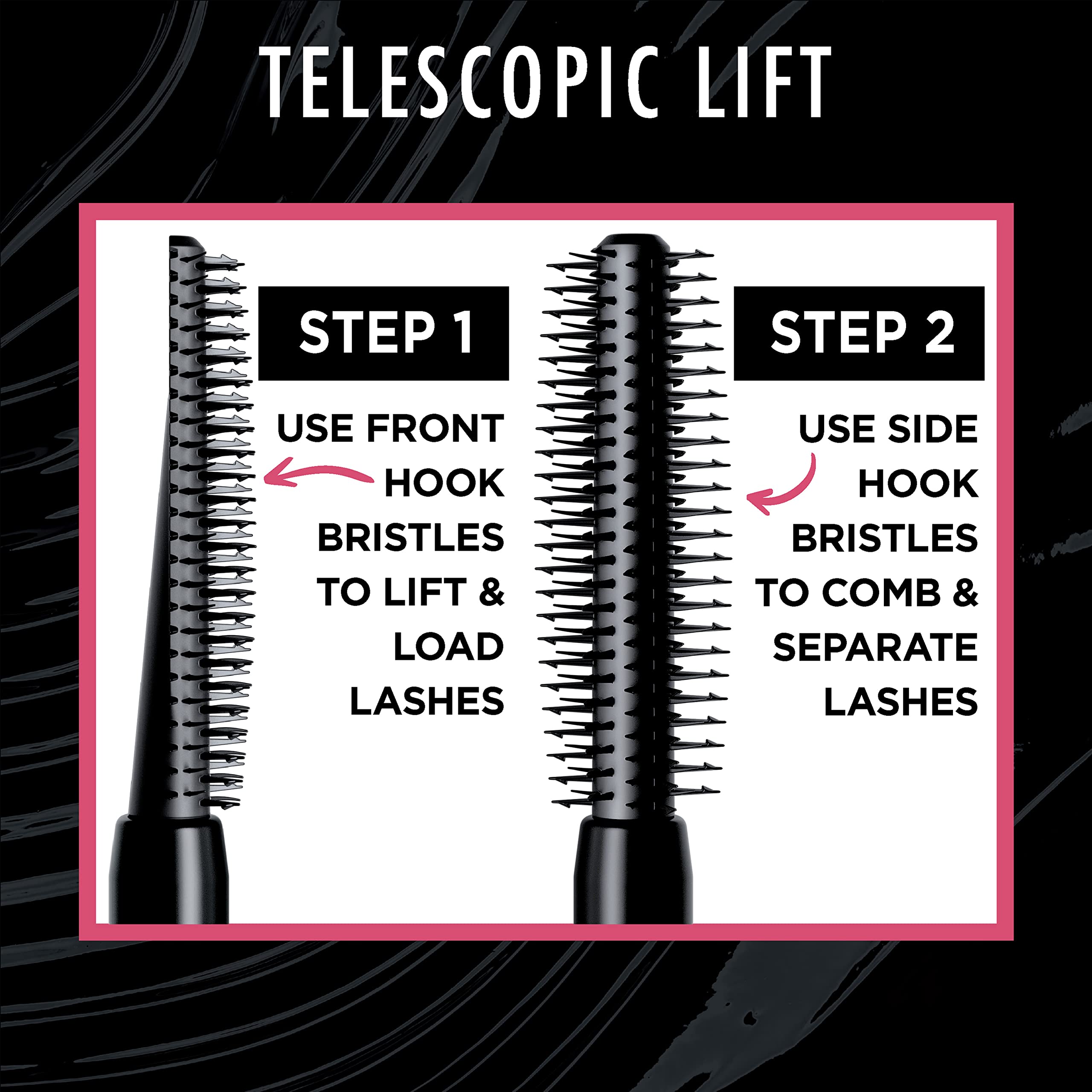 L'Oreal Paris Telescopic Lift: alargamiento de hasta 36 horas para mirada impactante.
