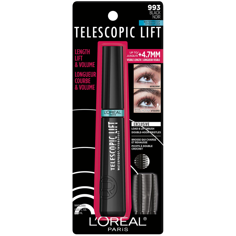 L'Oreal Paris Telescopic Lift: desmaquillado fácil con agua y jabón.