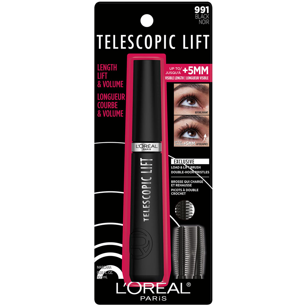 L’Oréal Paris Telescopic Lift: tres tonos lavables y una opción impermeable para estilos.
