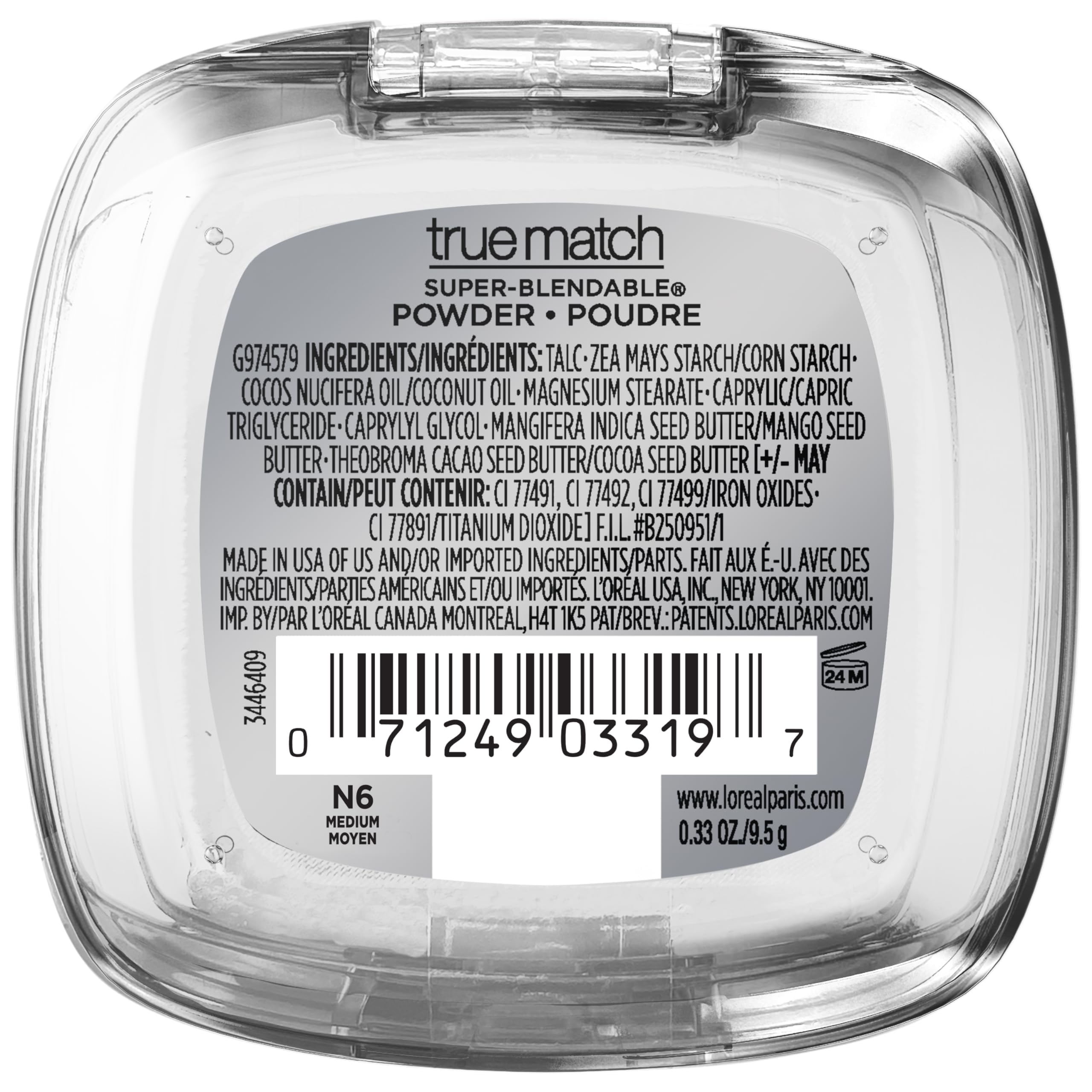 L’Oréal Paris True Match aplicación portátil para viaje