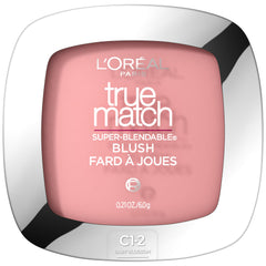 L'Oréal Paris True Match Blush Baby Blossom con espejo para retoques rápidos.