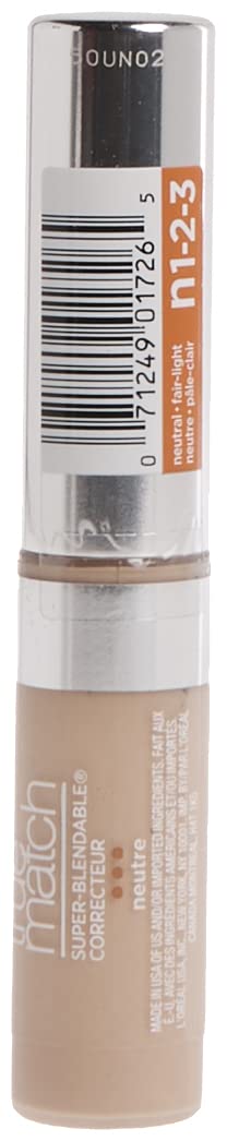 Concealer True Match de L'Oreal Paris, cobertura ajustable para ocultar imperfecciones.
