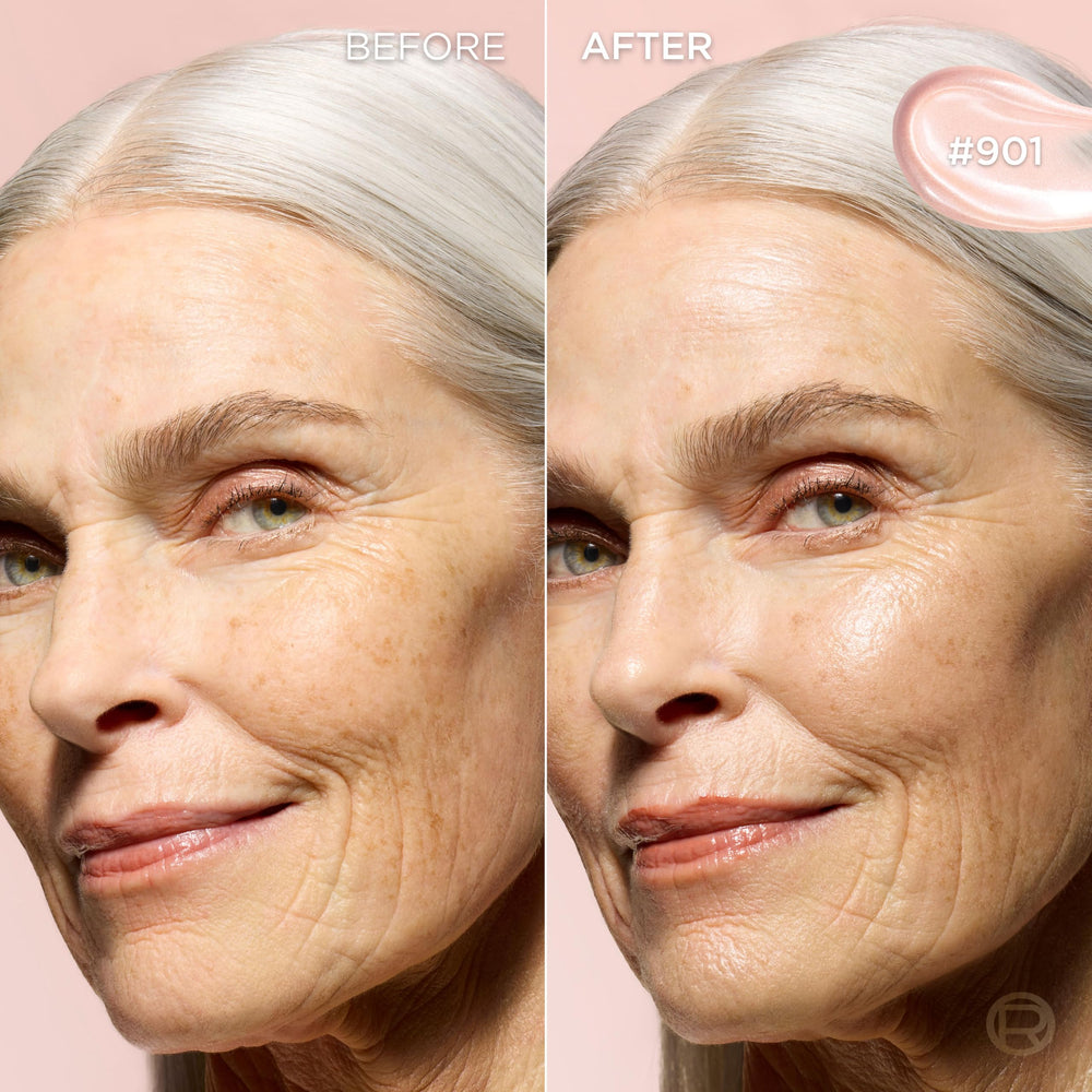 Aplicación facial y corporal para un acabado radiante y suave.