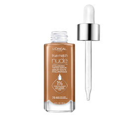 L'Oreal Paris True Match Nude Serum Frasco: hidratación ligera para piel suave y radiante.
