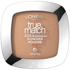 L’Oréal Paris True Match polvos compacto cobertura ligera para tono N6 mediano