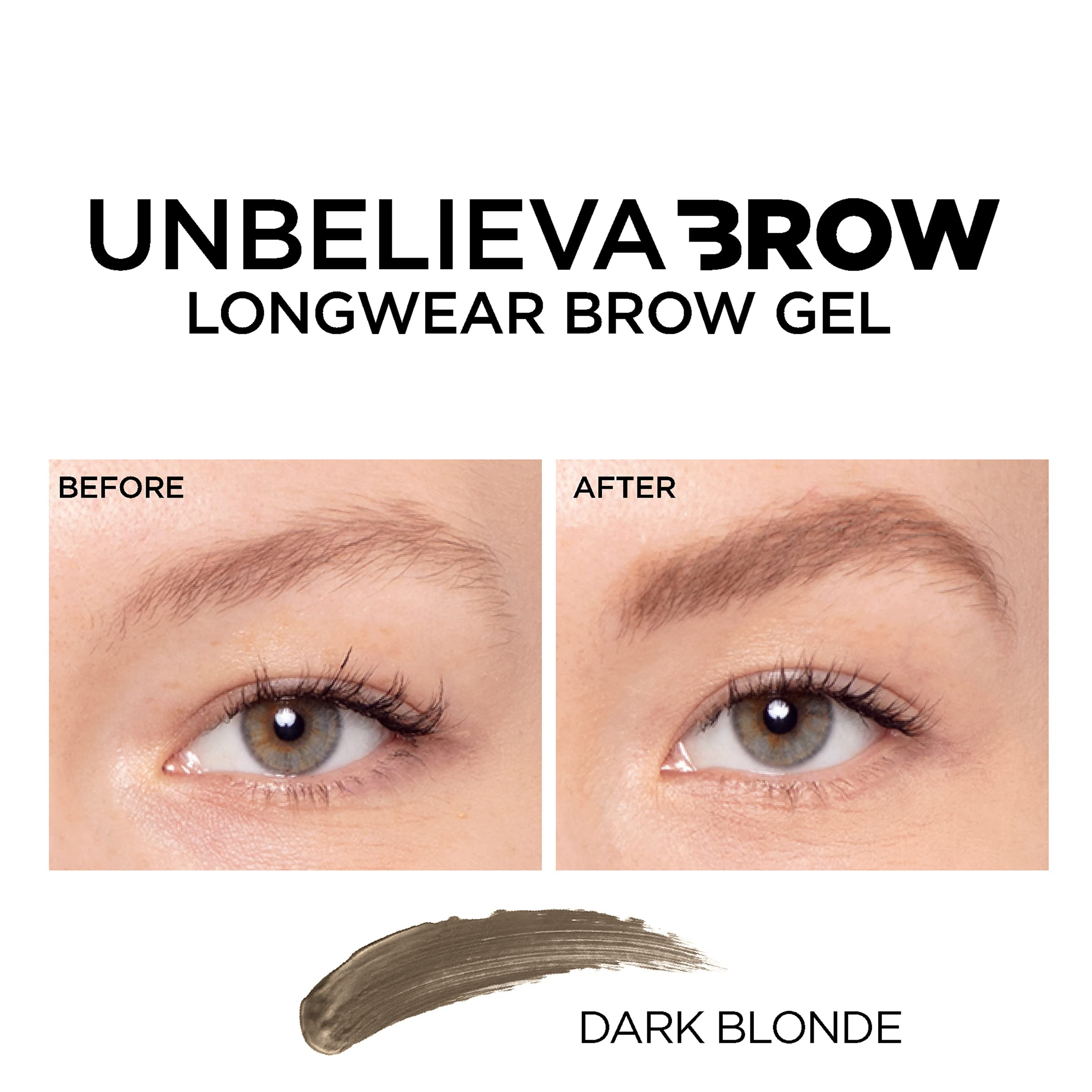 Tono Rubio Oscuro de Unbelieva-Brow para un acabado suave.