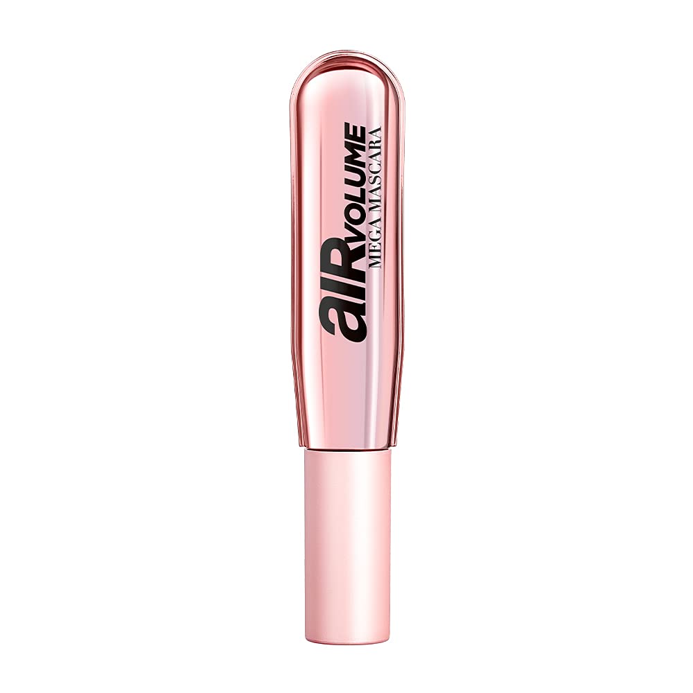 L’Oréal Paris Máscara Mega Volumen de Aire: aplicación suave con cepillo para volumen ligero.