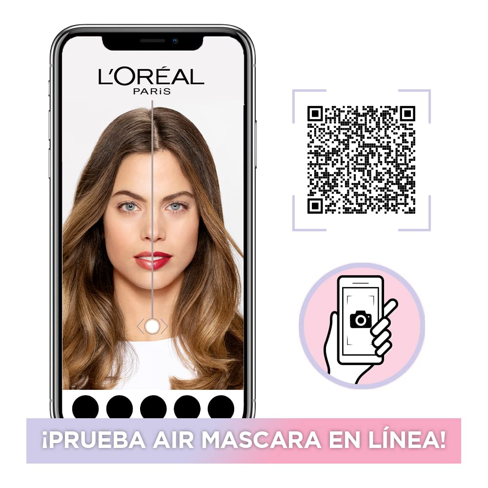 L’Oréal Paris Máscara Mega Volumen de Aire: evita manchas alrededor de los ojos.