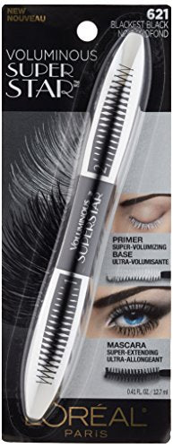 L’Oréal Paris Voluminous Superstar Mascara de fibras: pestañas más largas.