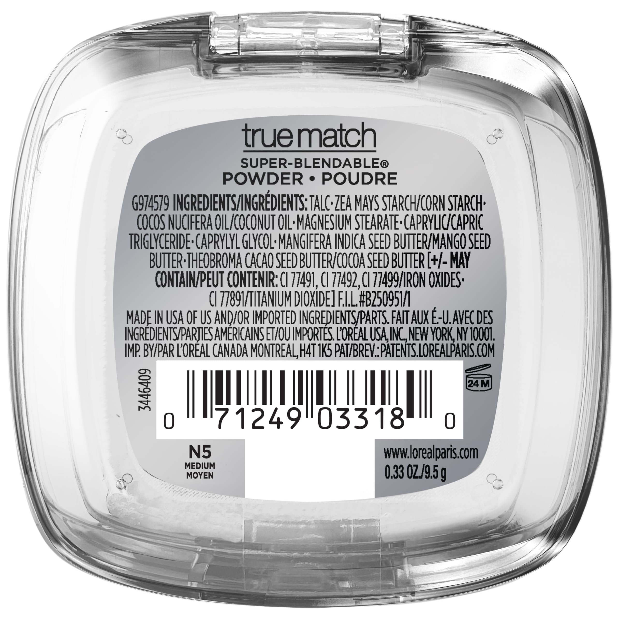 Control del brillo en la zona T con Loreal True Match.