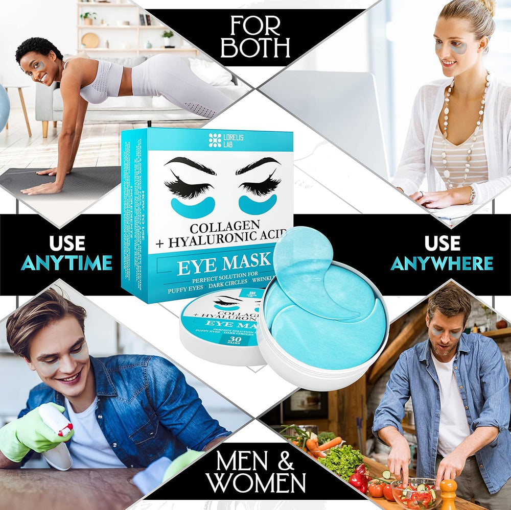 Uso nocturno Lorelis Lab, ritual suave para cuidar la zona inferior de los ojos.