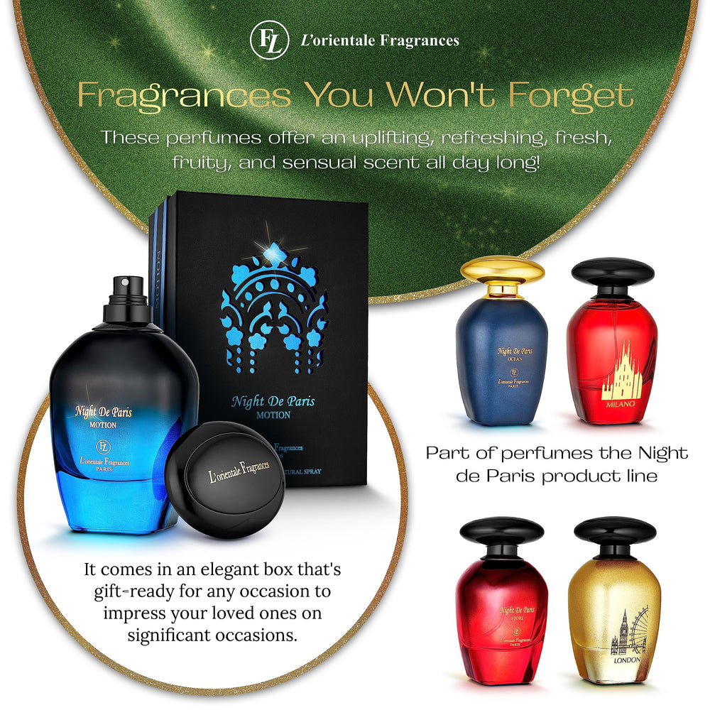 Night De Paris en Motion, oud añade sofisticación y profundidad aromática.