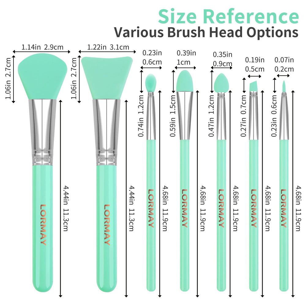 LORMAY diseño ergonómico en verde menta, agarre cómodo y preciso.