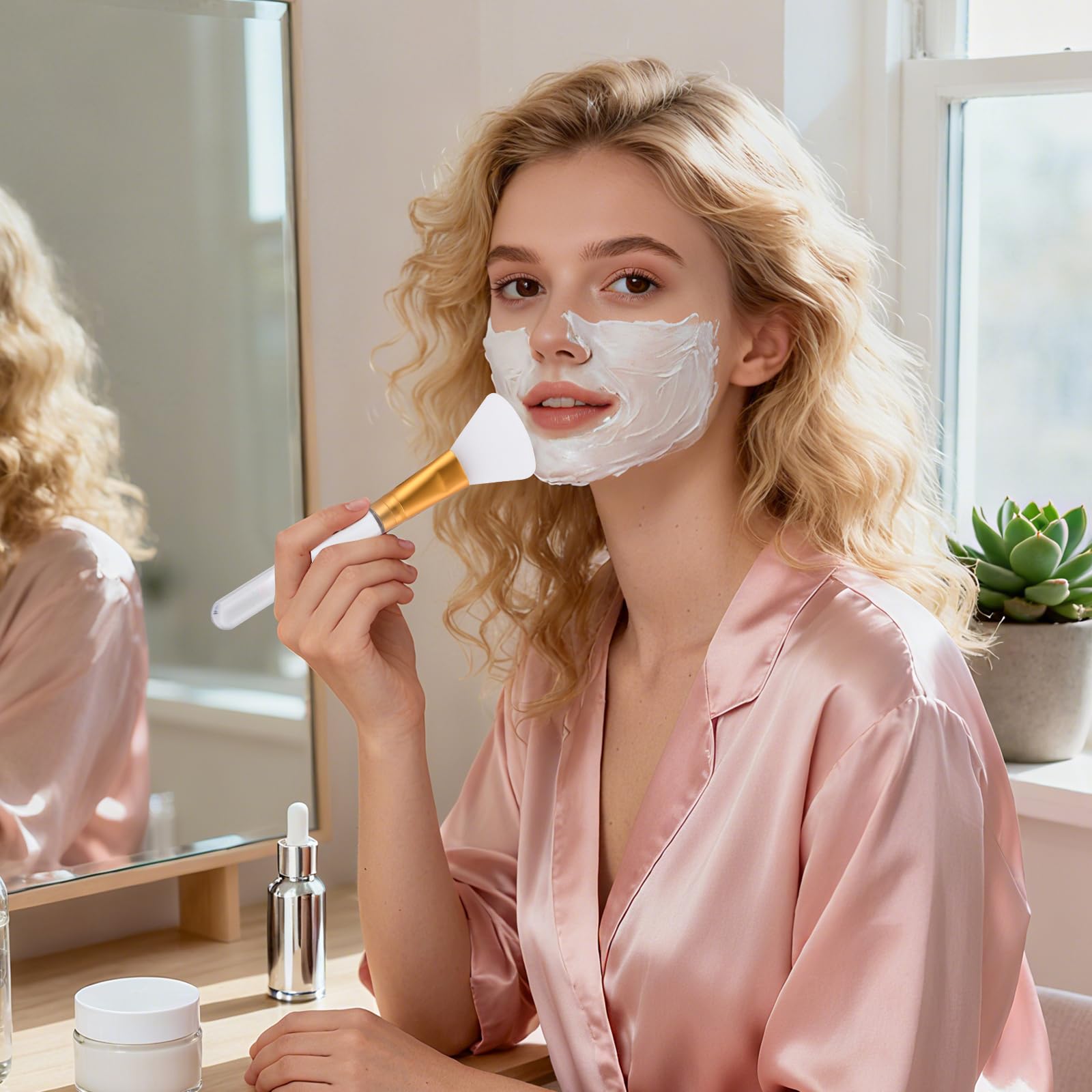 LORMAY Jelly Brush es ligero y portable para viajes o escritorio
