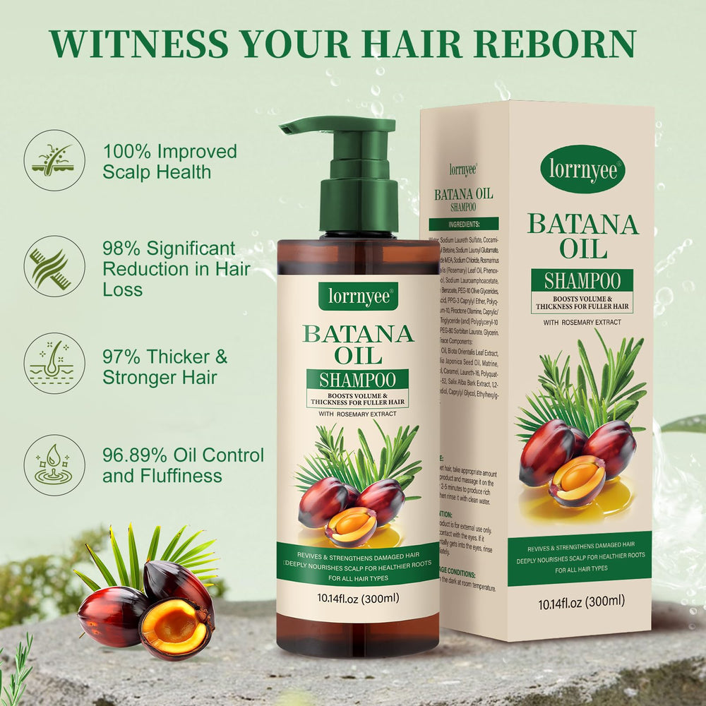 Lorrnyee Batana Oil Shampoo: envase responsable para un cuidado sostenible