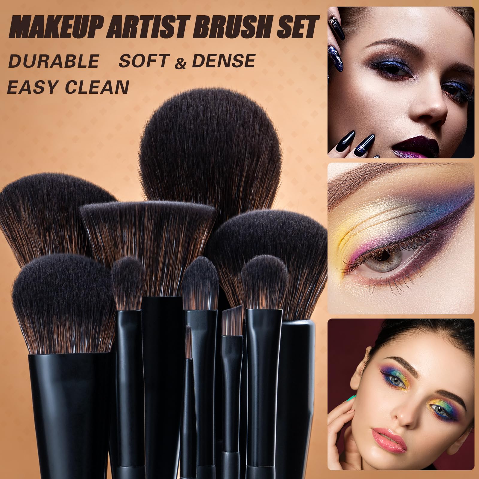 Pincel difuminador de sombras LORYP para mezclar colores suavemente.