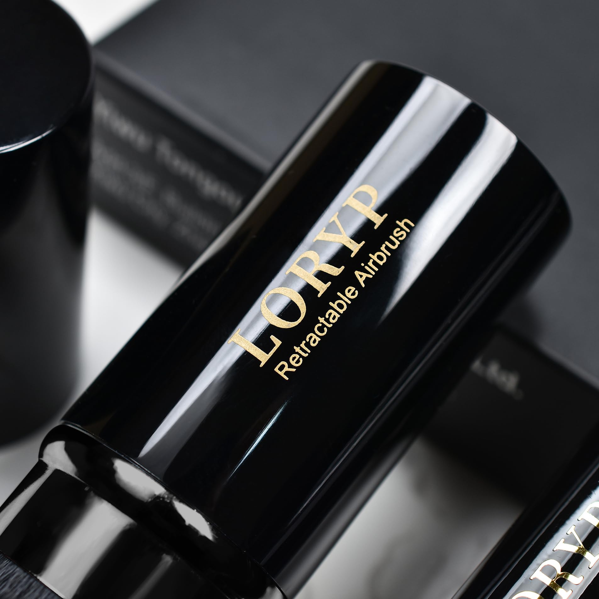 Uso diario con LORYP Kabuki retráctil para base polvo y bronceador