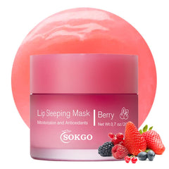 Loske mascarilla labial dormir: empaque práctico para cuidado nocturno e hidratación.