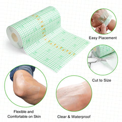 LotFancy adhesivo hipoalergénico para tatuaje: adherencia suave y segura