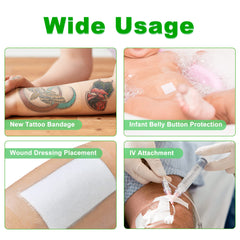 LotFancy vendaje transparente resistente al agua para tatuaje