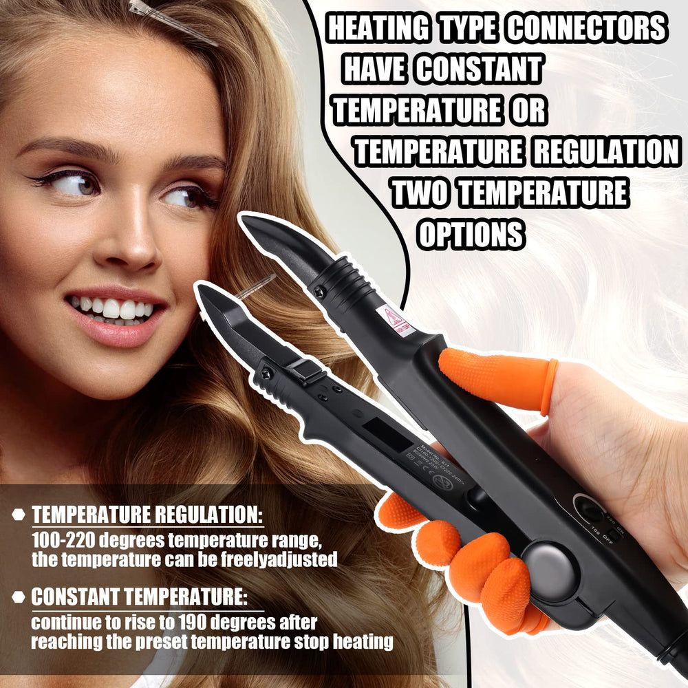 Lothee kit extensiones keratina hazlo tu mismo, permite crear estilos personalizados en casa