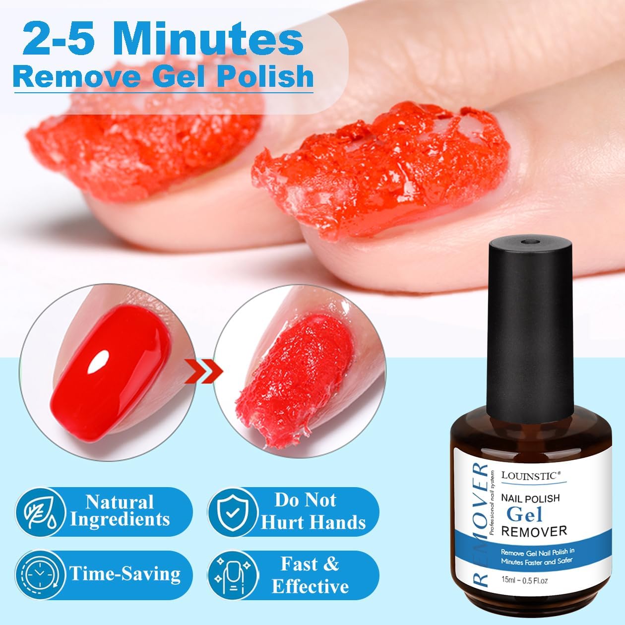 Aceite cutícula Louinstic cuida piel de uñas y cutículas.