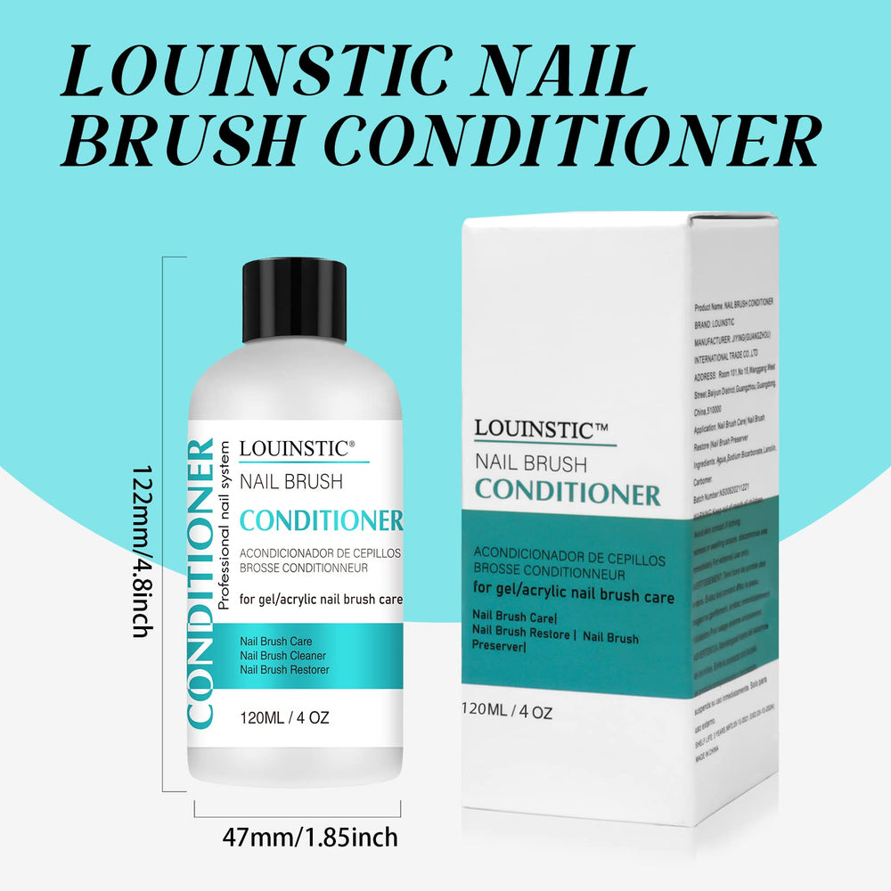 LOUINSTIC kit limpiador para arte y manicura de brochas.