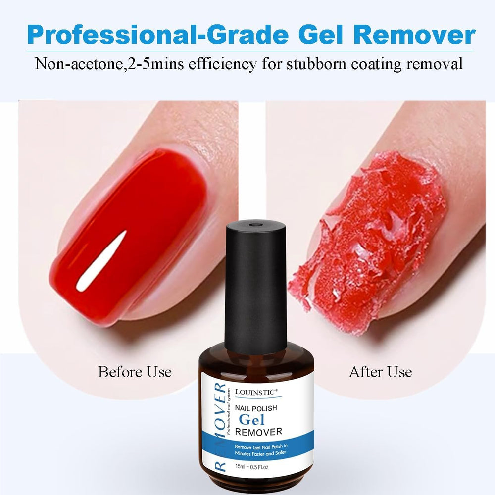 Kit profesional Louinstic con dos herramientas de uñas para manicura en casa