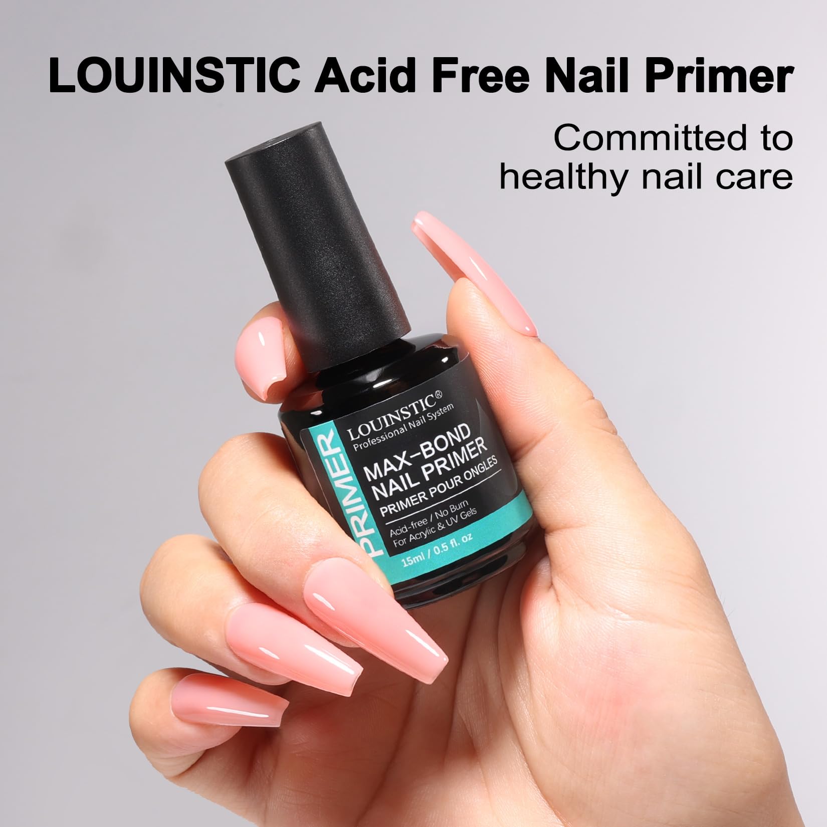 LOUINSTIC primer sin irritantes, ideal para uso profesional y domestico.