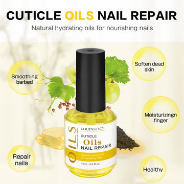 Louinstic Removedor Esmalte Acrílicas Seguro para Uñas
