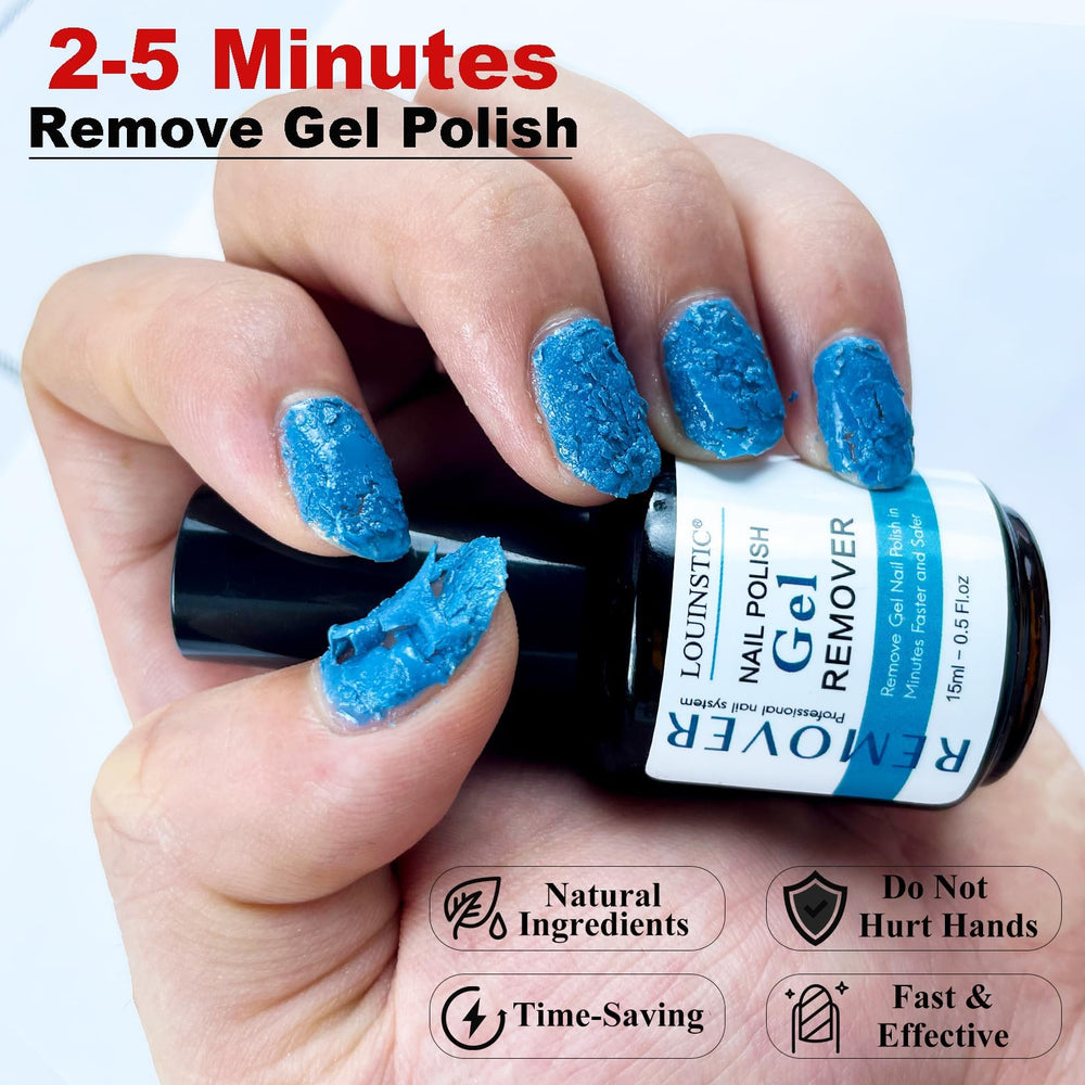 Louinstic gel remover para manicura casera y DIY