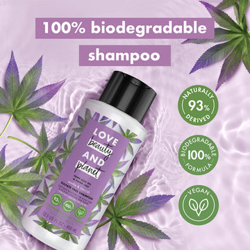 Love Beauty and Planet fórmula biodegradable, cuidado responsable con el planeta