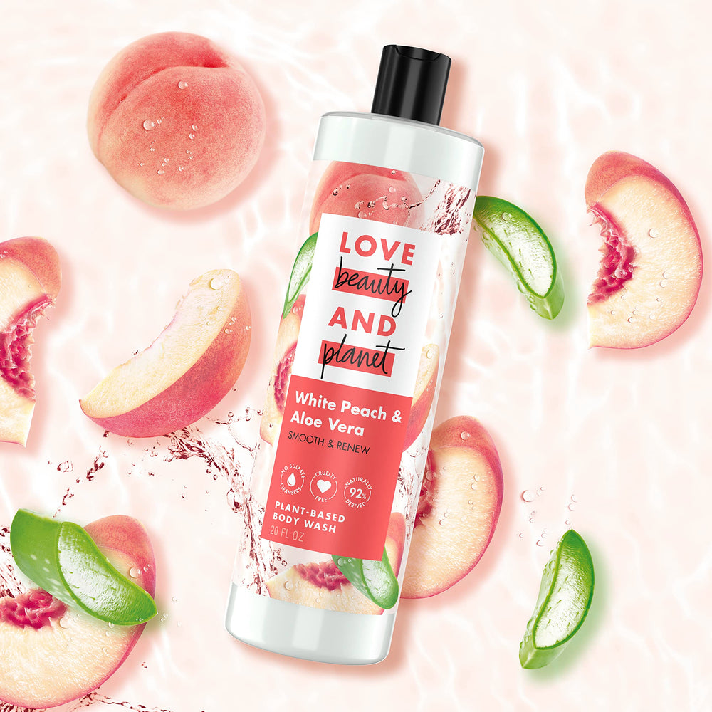 Love Beauty And Planet, ingredientes naturales, cuidado suave para la piel.