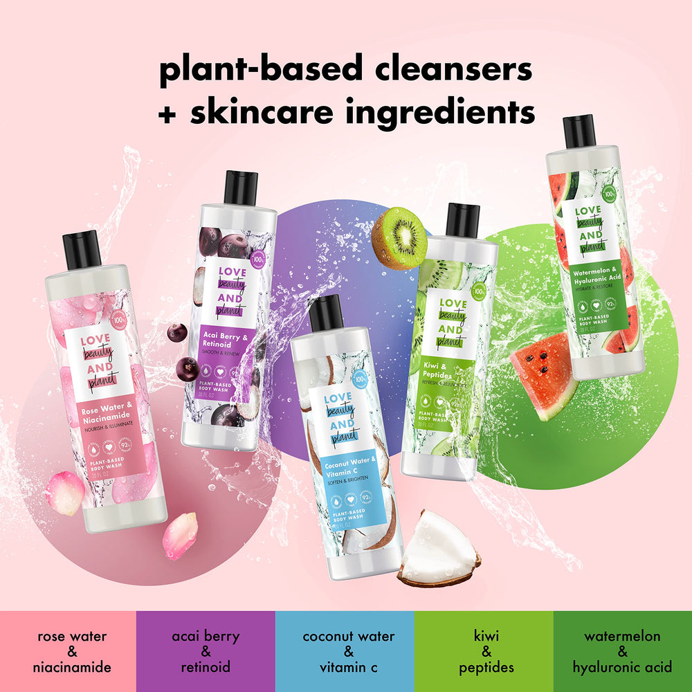 Love Beauty and Planet, sin parabenos para piel sensible