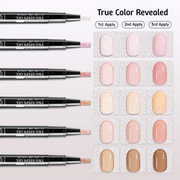 Love easy Hema Free Gel Nail Polish Pen Set curado con lampara para acabado durable
