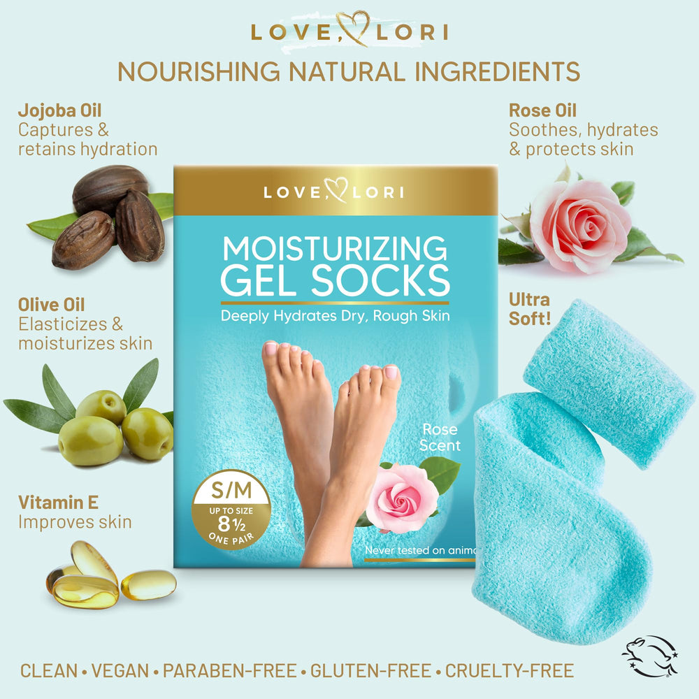 Love Lori talones agrietados: tratamiento con gel para reparación