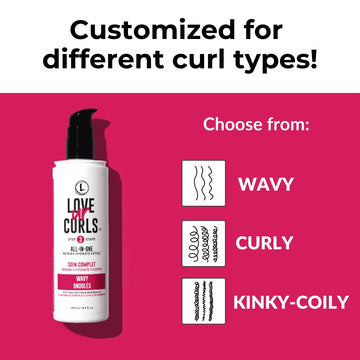 Love Ur Curls Acondicionador desenredante que facilita el peinado.