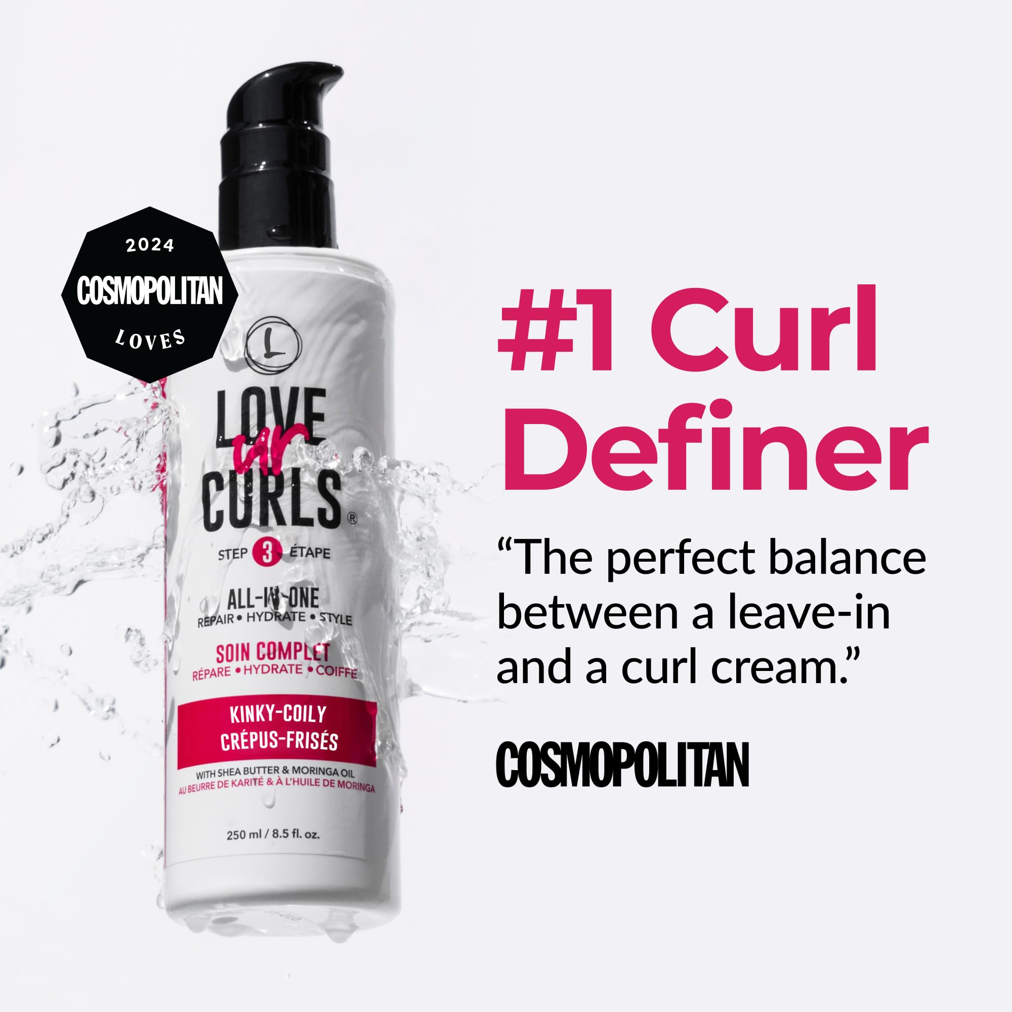 Aplicación suave de Love Ur Curls para definición de rizos