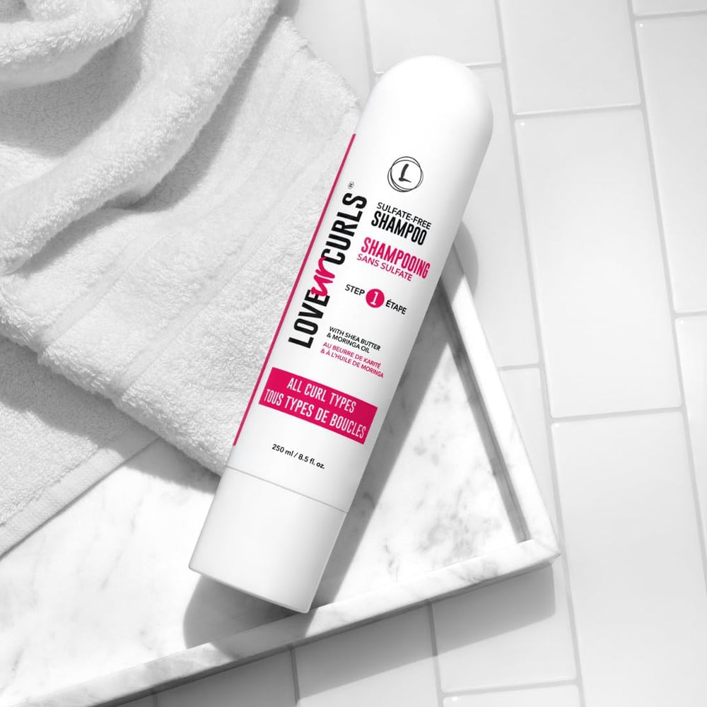 Love Ur Curls champú espuma cremosa para rizos sedosos y manejables