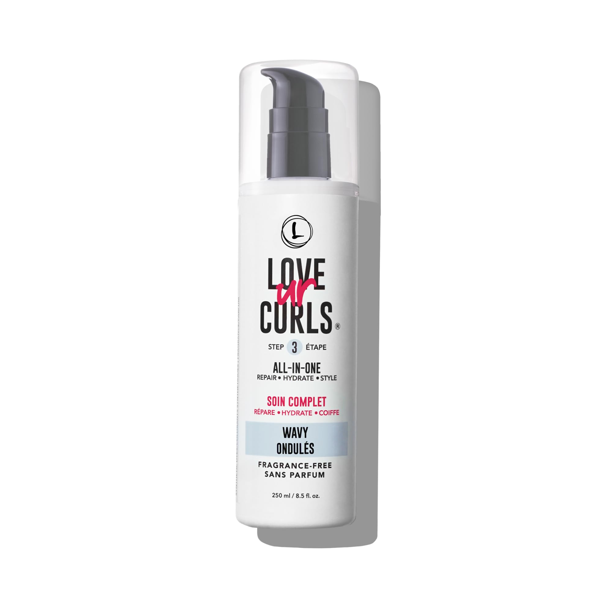 Love Ur Curls crema multiusos sin fragancia para definicion suave de rizos.