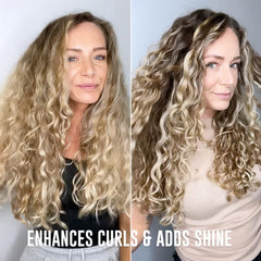 Love Ur Curls Gel Musgo Mar Irlandés, definición de rizos ondulados para un look duradero.