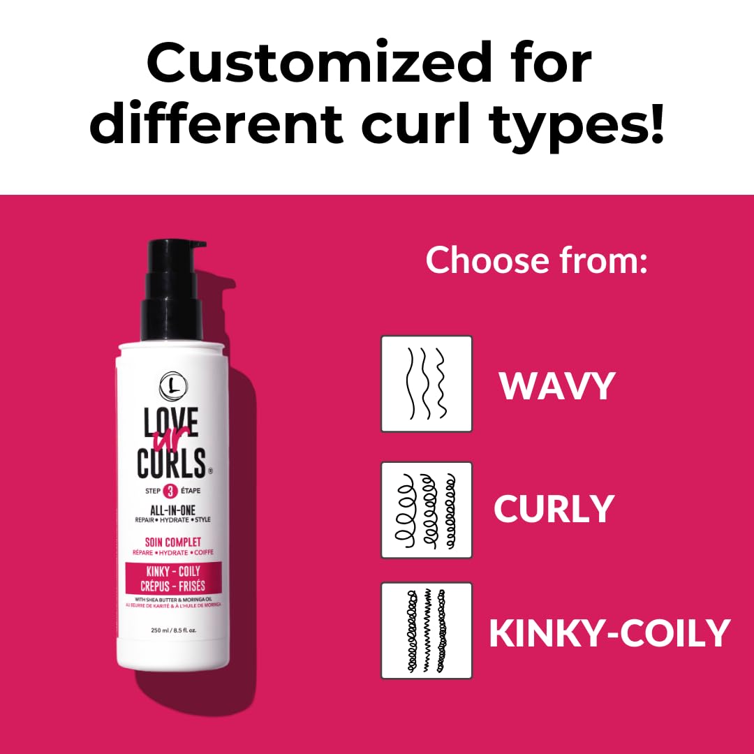 Aceite de moringa y manteca de karité en Love Ur Curls nutriendo rizos