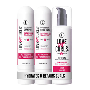 Love Ur Curls Shampoos Suave limpia suavemente los rizos y mantiene la textura natural
