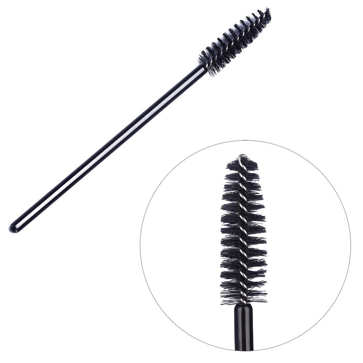 LoveBB cepillos espirales desechables para pestañas, facilitan peinado suave