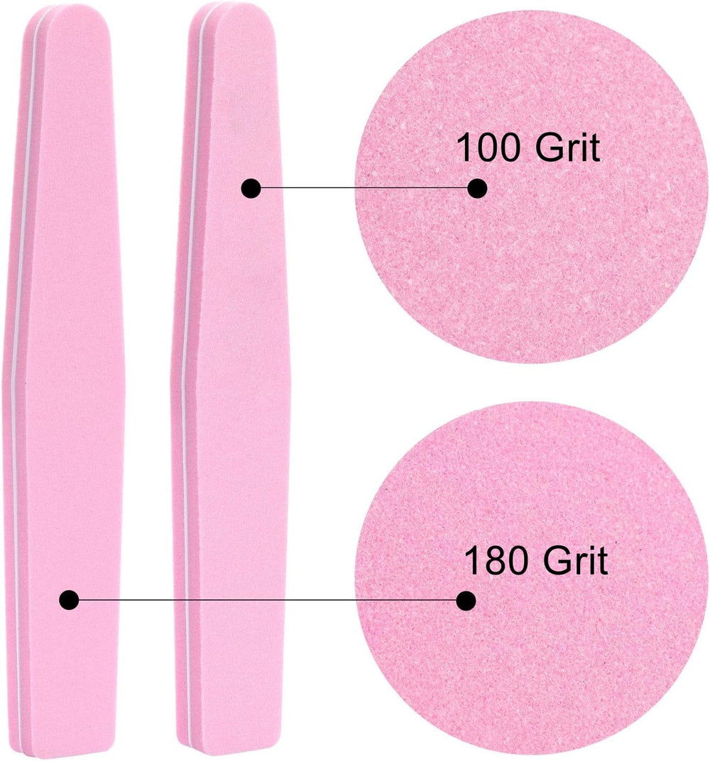 LoveBB bloque lima rosa ergonómico para un limado preciso.