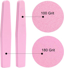 LoveBB bloque lima rosa ergonómico para un limado preciso.