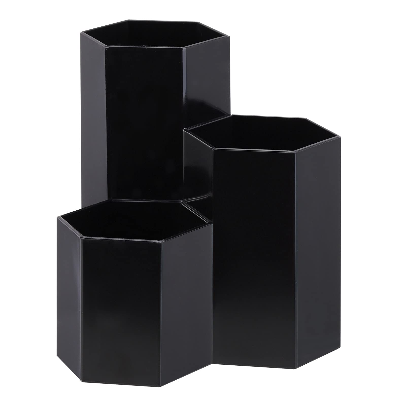 LoveBB organizador de pinceles con 3 huecos frontal para acceso rápido.